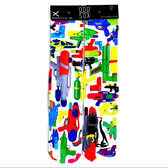 Odd Sox Other - 🆕 Odd Sox Super Soaker Water Gun Watergun Socks